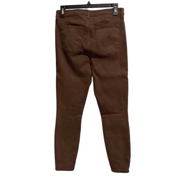 L’ Agence Margot Skinny Jeans Brown High Rise - Picture 2 of 12
